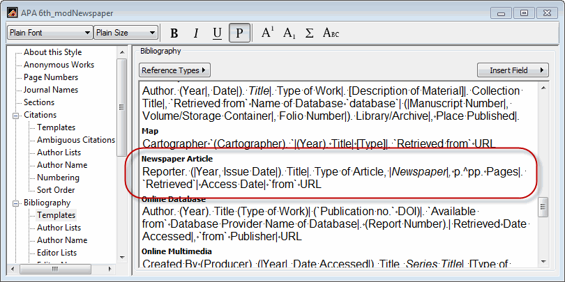 Creating a Reference List/Bibliography.