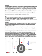 Enzyme activity lab report