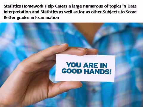 Online statistics homework help