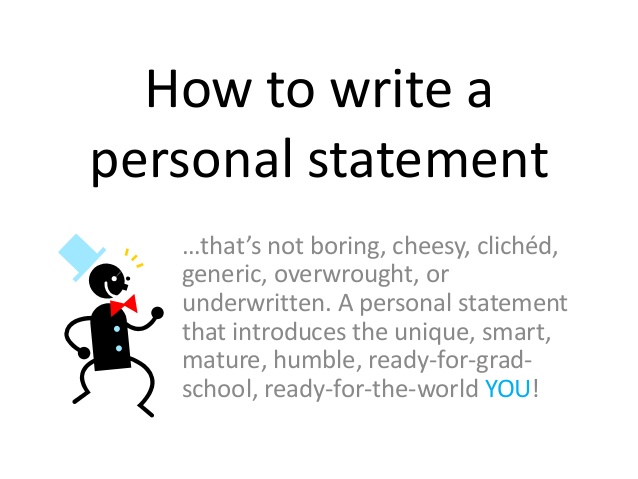 Personal statement for college admission