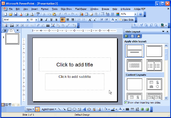 Powerpoint program