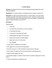 Projectile motion lab report conclusion