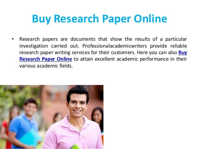 Research paper writer online